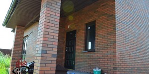 Кирпич лицевой Браер кладка, гладкий, 1НФ облицовка дома фото (2)