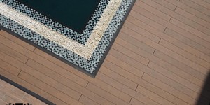 Террасная доска ДПК BAMBERG African Bubinga доска для бассейна