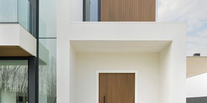 Реечная панель ДПК Turtle Shell, Middle Lines, Siberian Pine Co-Extrusion рейки в экстерьере фото (2)