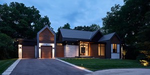 Фасад из природного камня фото 3D панели RKS SLATE Кварцит White Quartz Classic (4)