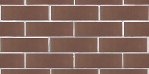 Кирпич облицовочный ЛСР, тёмно-коричневый, гладкий, 1НФ на белом шве